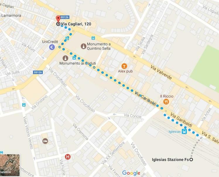 Casa Vacanze La Pavoncella 이글레시아스 외부 사진